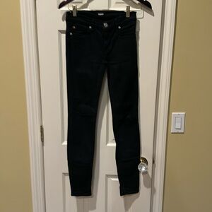 Hudson black jeans size 25 Krista jeans